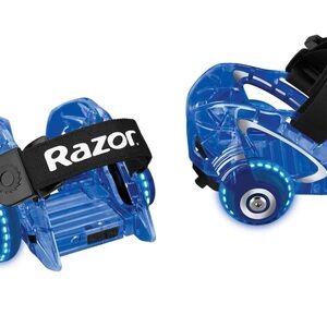 pair of Razor Jetts DLX Heel Wheels Skates skating